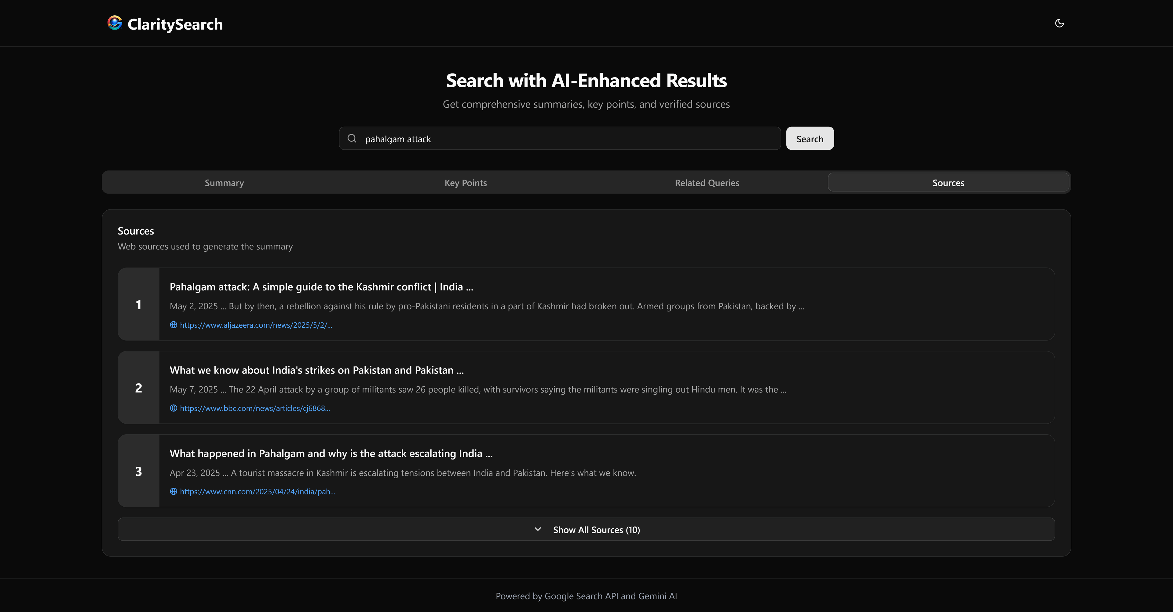 CLaritySearch Cover Image